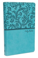 KJV, Deluxe Gift Bible, Imitation Leather, Green, Red Letter Edition -- Thomas Nelson, Bible