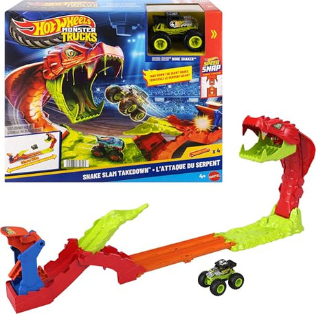 Hot Wheels Monster Truck Snake Bite Slam Out, Hot Wheels, Collectibles