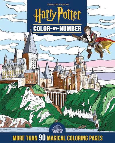 Harry Potter Color-By-Number by Editors of Thunder Bay Press