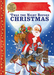 'Twas the Night Before Christmas Personalized Book with Stickers by Alderson, Lisa