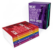 MCAT Complete 7-Book Subject Review 2024-2025: Books + Online + 3 Practice Tests by Kaplan Test Prep