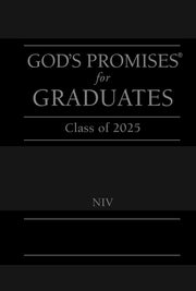 God's Promises for Graduates: Class of 2025 - Black NIV: New International Version by Countryman, Jack