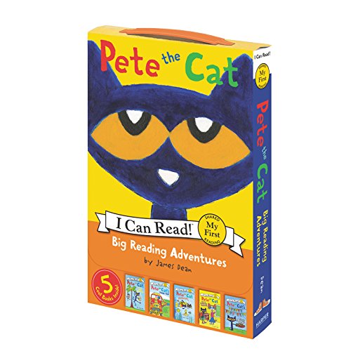 Pete the Cat: Big Reading Adventures: A Box of 5 Groovy Books -- James Dean, Boxed Set