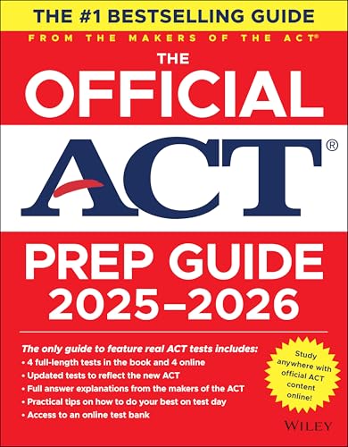 The Official ACT Prep Guide 2025 - 2026: Book + Online Course -- ACT