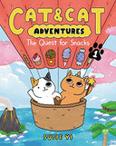 Cat & Cat Adventures: The Quest for Snacks: A Graphic Novel -- Susie Yi, Paperback