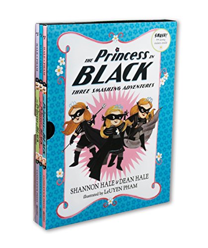 The Princess in Black: Three Smashing Adventures: Books 1-3 (Box Set of Early Chapter Books about Funny Hero Adventures) -- Shannon Hale, Paperback