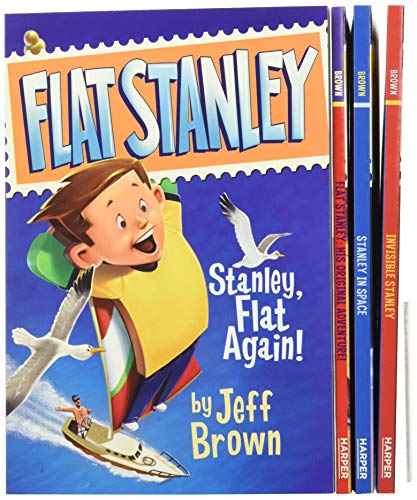 The Flat Stanley Collection Box Set: Flat Stanley, Invisible Stanley, Stanley in Space, and Stanley, Flat Again! -- Jeff Brown, Boxed Set