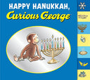 Happy Hanukkah, Curious George Tabbed: A Hanukkah Holiday Book for Kids -- H. A. Rey, Board Book