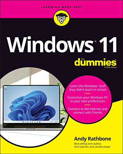 Windows 11 for Dummies -- Andy Rathbone, Paperback