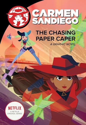 The Chasing Paper Caper: A Graphic Novel -- Clarion Books, Paperback