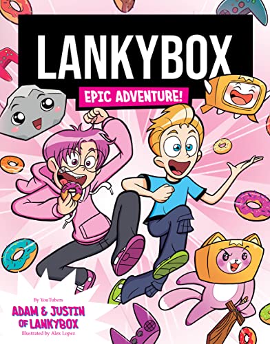 Lankybox: Epic Adventure!: A Graphic Novel -- Lankybox, Hardcover