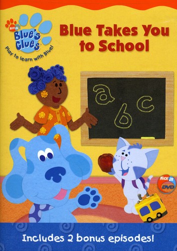 Blue's Clues: Blue Takes You To School, Blue's Clues: Blue Takes You To School, DVD