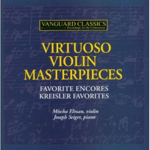 Violin Virtuoso Masterpieces -- Mischa Elman, CD