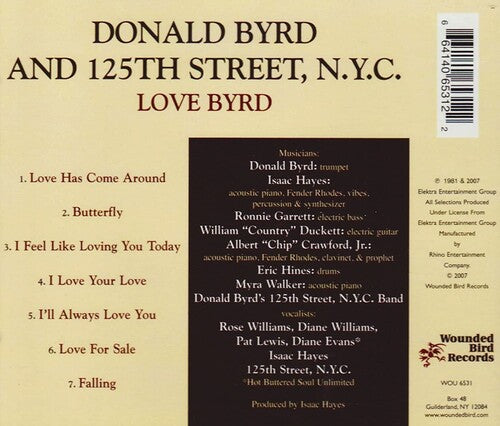 Love Byrd, Donald Byrd, CD