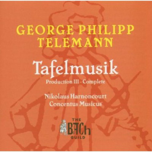 Tafelmusik -- Telemann / Harnoncourt / Concentus Musicus Wien, CD