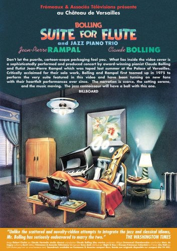 Suite For Flute & Jazz Piano Trio -- Bolling,Claude / Rampal,Jean-Pierre, DVD
