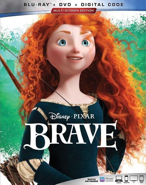 BRAVE (Disney) [Blu-ray + DVD + digital]