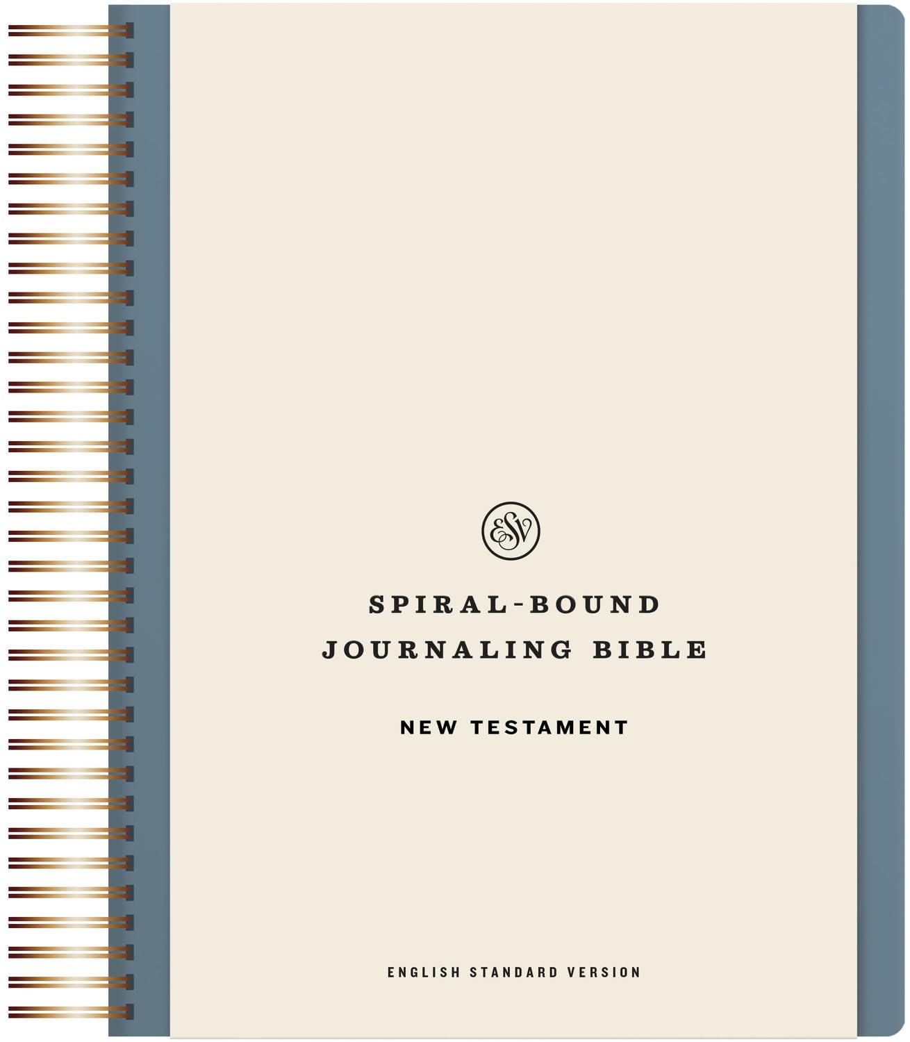 ESV Spiral-Bound Journaling Bible, New Testament (Hardcover) by