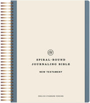 ESV Spiral-Bound Journaling Bible, New Testament (Hardcover) by