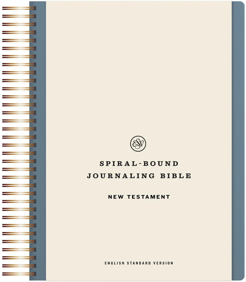 ESV Spiral-Bound Journaling Bible, New Testament (Hardcover) by