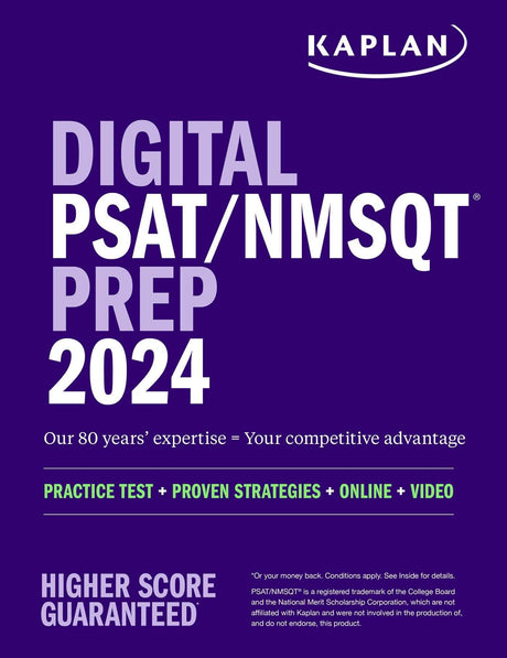 Digital Psat/NMSQT Prep 2024 with 1 Full Length Practice Test, Practice Questions, and Quizzes -- Kaplan Test Prep, Paperback