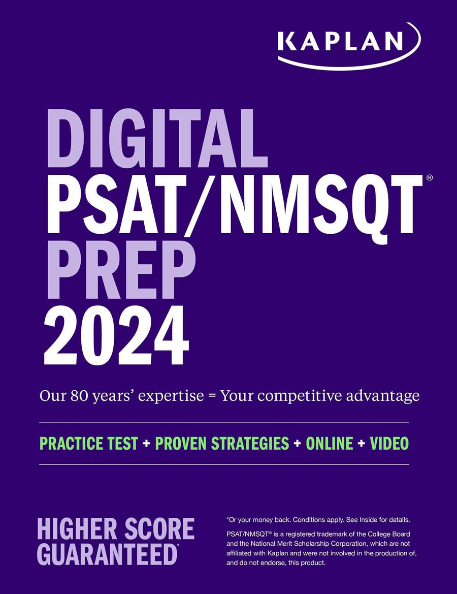 Digital Psat/NMSQT Prep 2024 with 1 Full Length Practice Test, Practice Questions, and Quizzes -- Kaplan Test Prep, Paperback