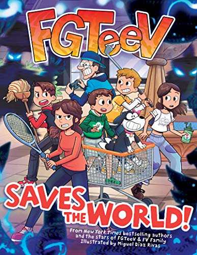 Fgteev Saves the World!: A Graphic Novel -- Fgteev, Hardcover