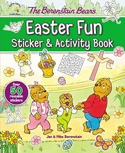 The Berenstain Bears Easter Fun Sticker and Activity Book: An Easter and Springtime Book for Kids -- Jan Berenstain, Paperback