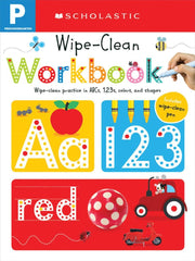 Pre-K Wipe-Clean Workbook: Scholastic Early Learners (Wipe-Clean) by Scholastic