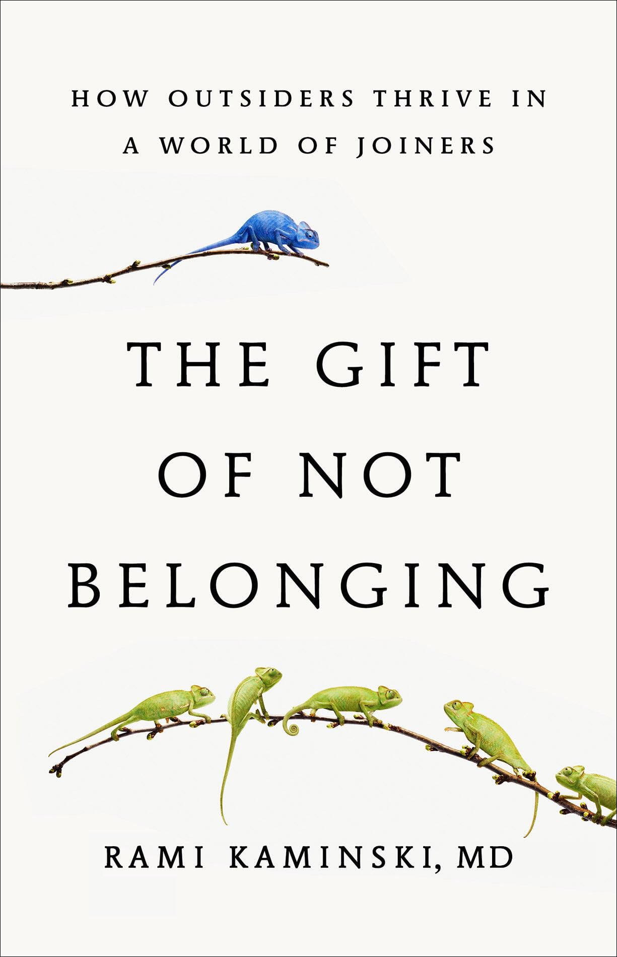 The Gift of Not Belonging: How Outsiders Thrive in a World of Joiners by Kaminski, Rami