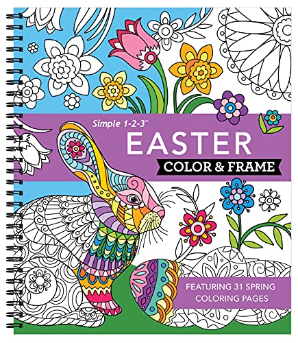 Color & Frame - Easter (Coloring Book) by New Seasons