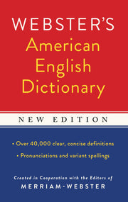 Webster's American English Dictionary by Merriam-Webster, Inc.
