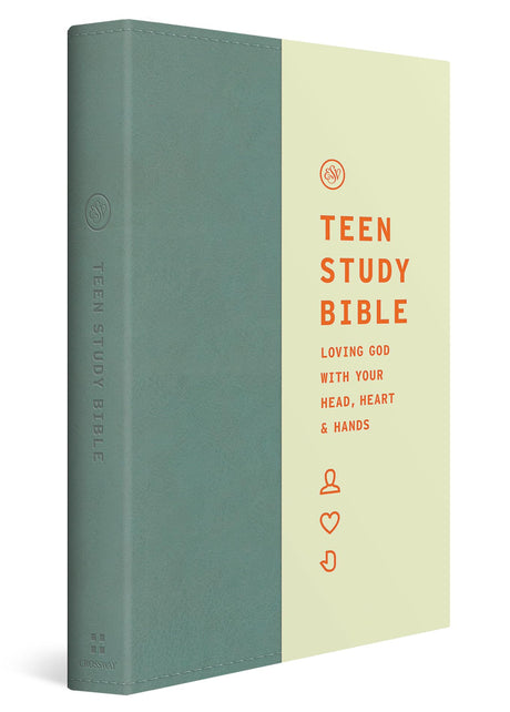 ESV Teen Study Bible (Trutone, Seaside Blue) -- Jon Nielson, Bible