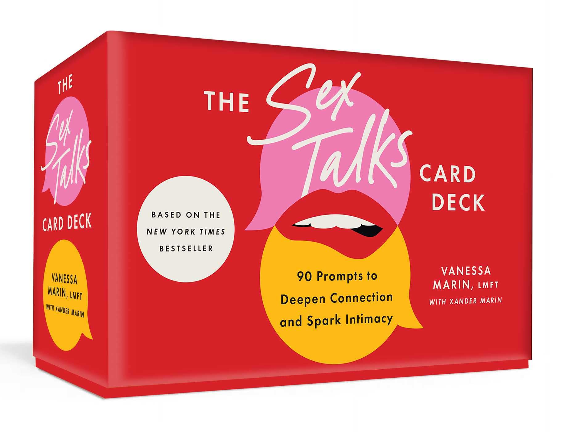 The Sex Talks Deck: 90 Prompts to Deepen Connection and Spark Intimacy by Marin, Vanessa