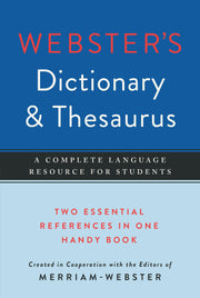 Webster's Dictionary & Thesaurus by Merriam-Webster