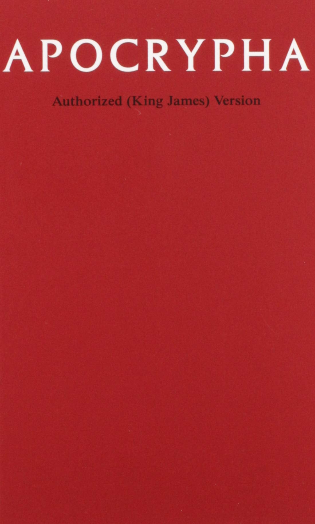 Apocrypha-KJV by Cambridge University Press