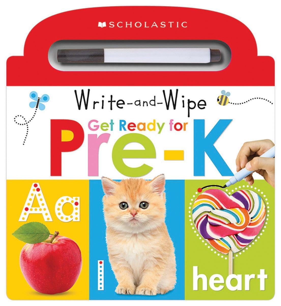 Write and Wipe Get Ready for Pre-K: Scholastic Early Learners (Write and Wipe) by Scholastic