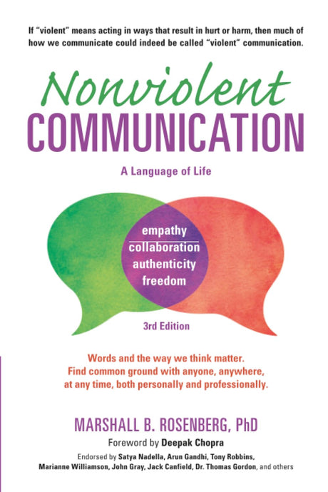 Nonviolent Communication: A Language of Life: Life-Changing Tools for Healthy Relationships -- Marshall B. Rosenberg, Paperback
