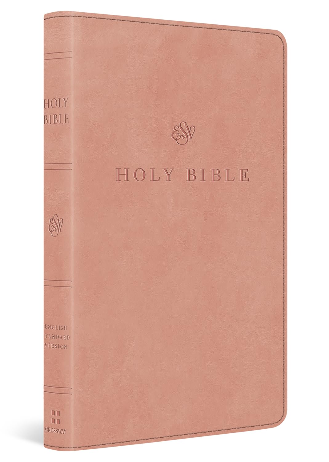 ESV Premium Church Bible, Large Print, Red Letter (Trutone, Blush Rose) by