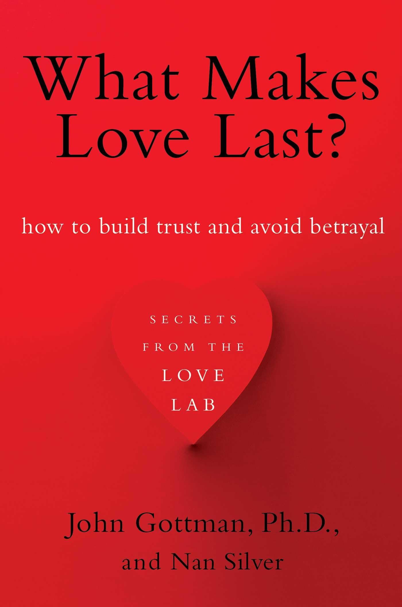 What Makes Love Last?: How to Build Trust and Avoid Betrayal by Gottman, John