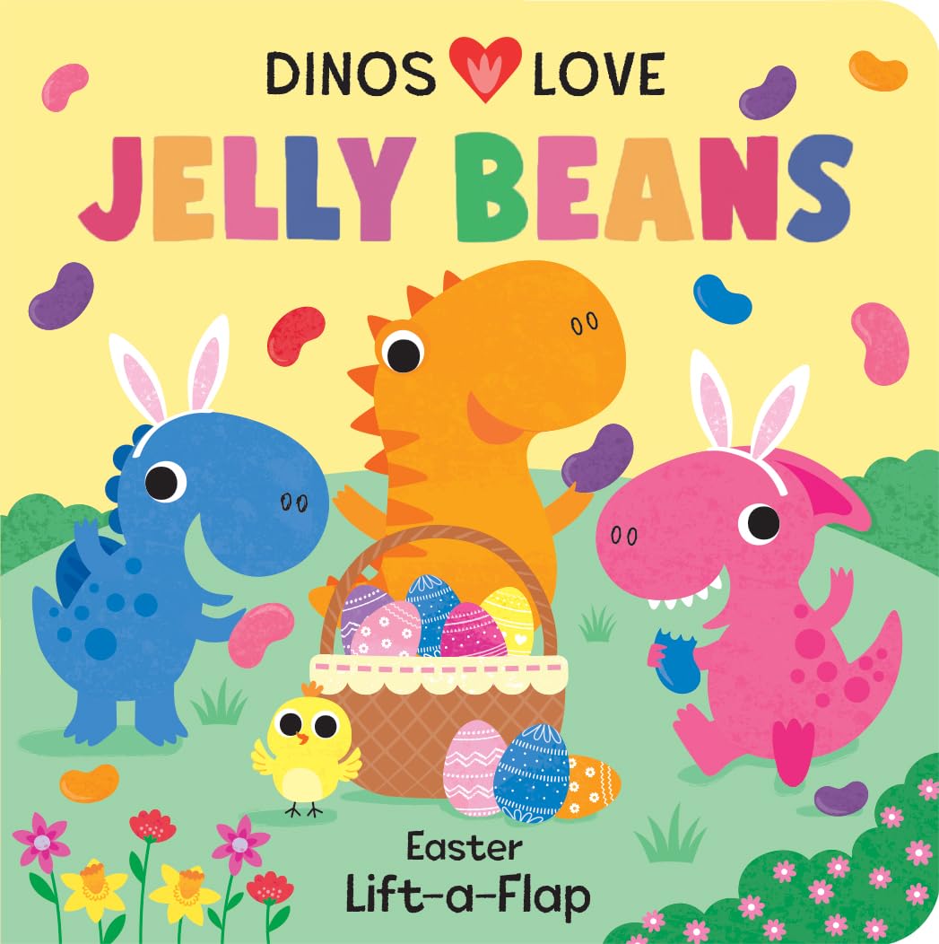 Dinos Love Jelly Beans by Sheldon, Christine