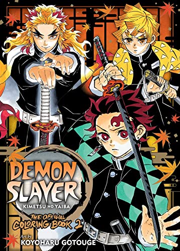 Demon Slayer: Kimetsu No Yaiba: The Official Coloring Book 2 -- Koyoharu Gotouge, Paperback