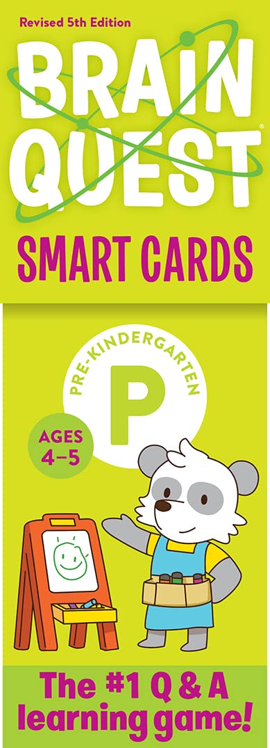 Brain Quest Pre-Kindergarten Smart Cards Revised 5th Edition -- Workman Publishing, Other