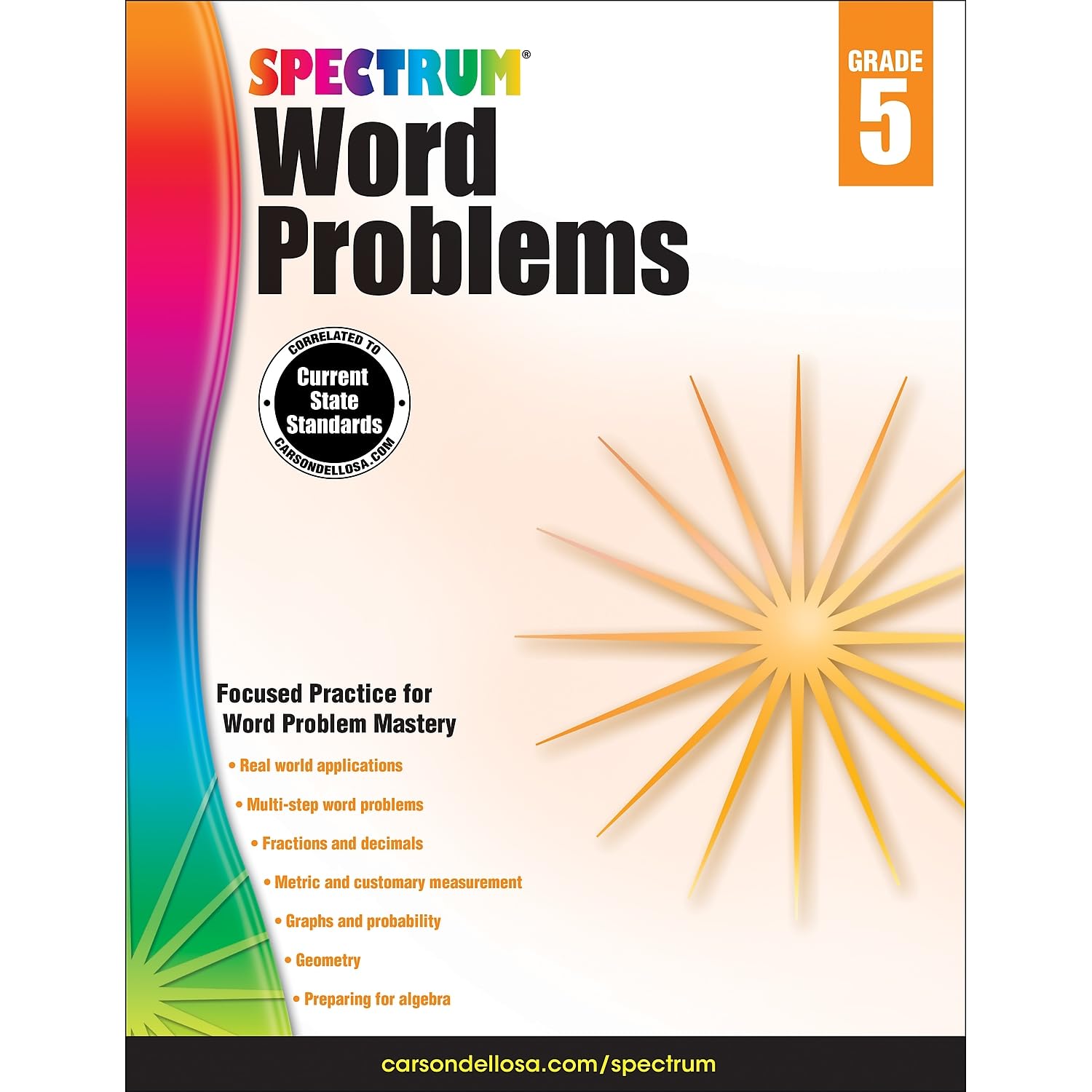 Spectrum Word Problems, Grade 5 by Spectrum