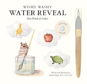 Wishy Washy (Water Reveal Edition): A Reusable Water Reveal Activity Book Teaching First Words and Colors by Paige, Tabitha