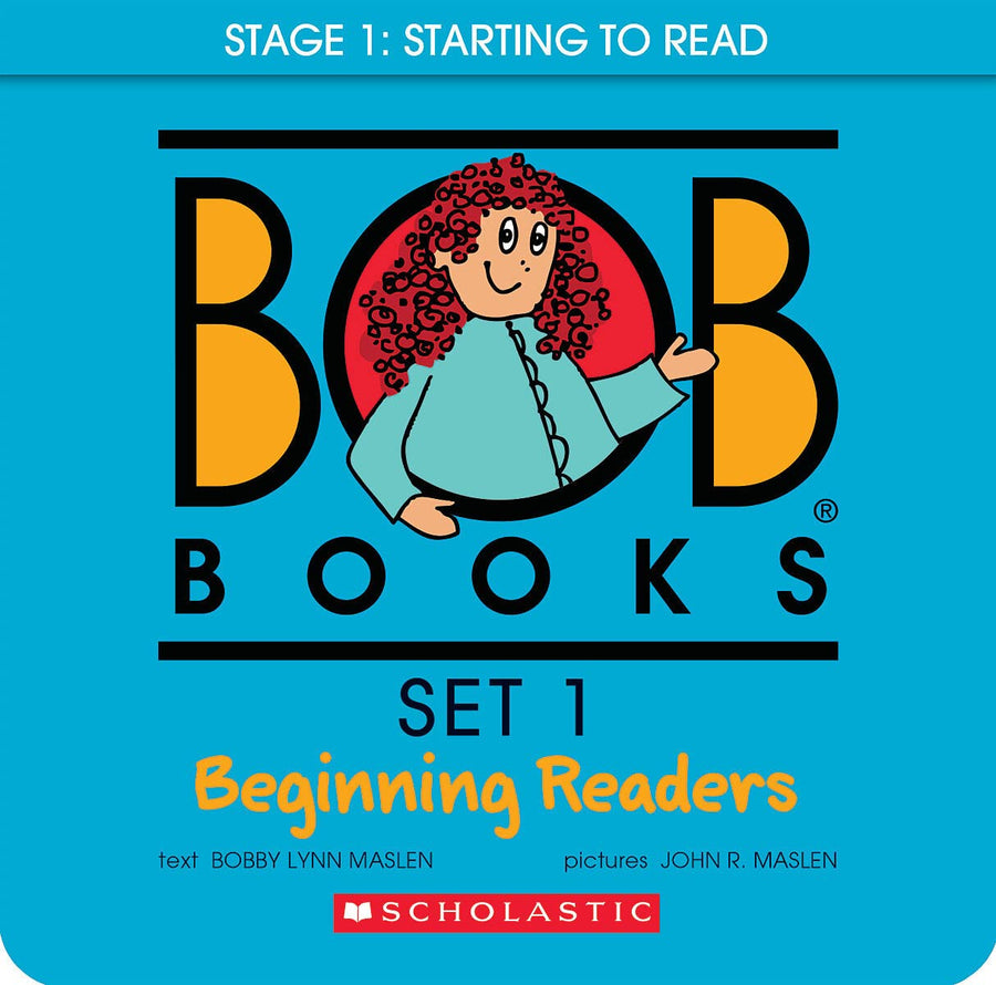 Bob Books - Set 1: Beginning Readers Box Set Decodable Phonics Books, Ages 4 and Up, Kindergarten (Stage 1: Starting to Read) -- Bobby Lynn Maslen, Boxed Set