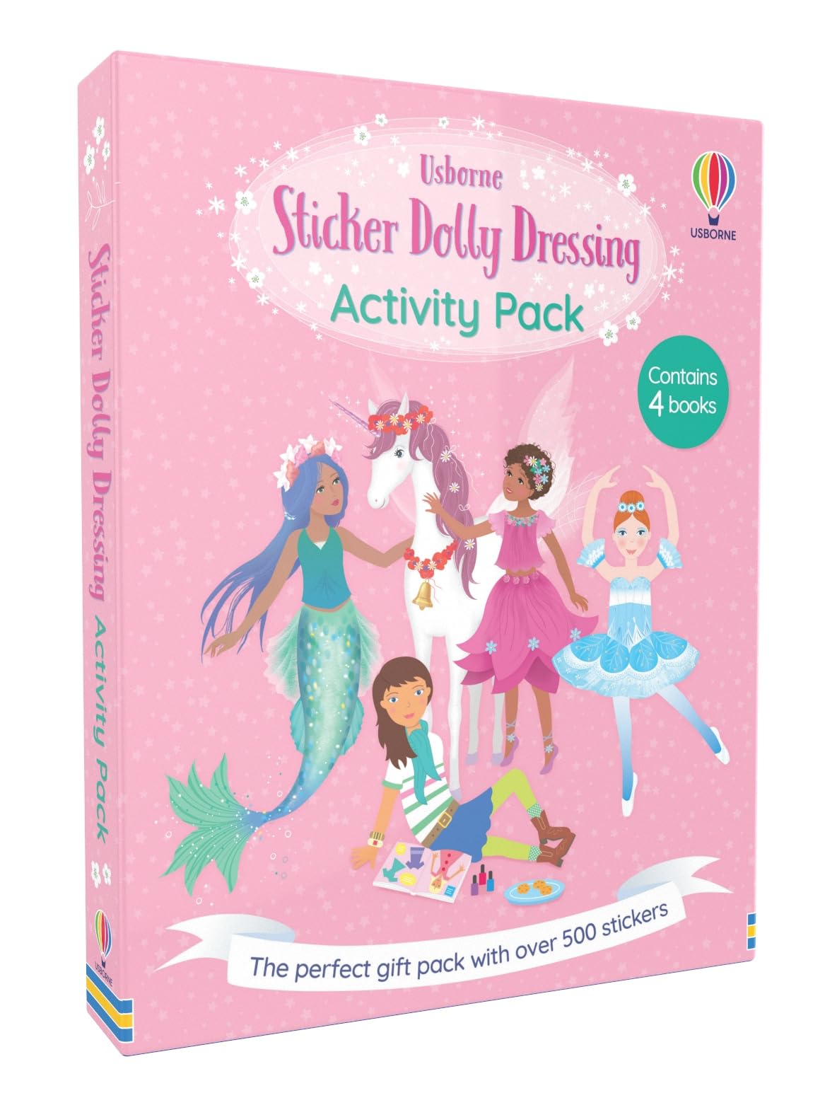 Sticker Dolly Dressing Activity Pack: Ballerinas, Best Friends, Mermaids and Uni by Watt, Fiona
