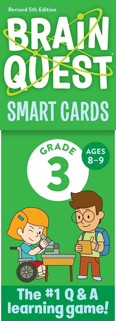 Brain Quest 3rd Grade Smart Cards Revised 5th Edition by Workman Publishing
