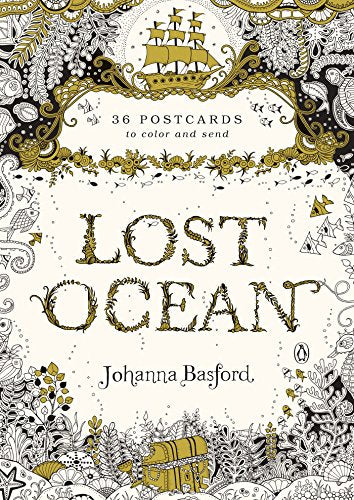 Lost Ocean: 36 Postcards to Color and Send -- Johanna Basford, Novelty