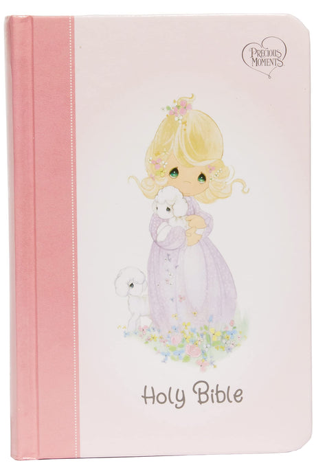 Nkjv, Precious Moments Small Hands Bible, Pink, Hardcover, Comfort Print: Holy Bible, New King James Version -- Thomas Nelson, Bible